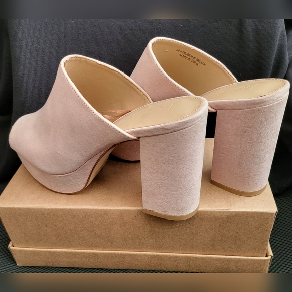NWT Topshop Women's Pink Mules MAddox - Picture 6 of 10
